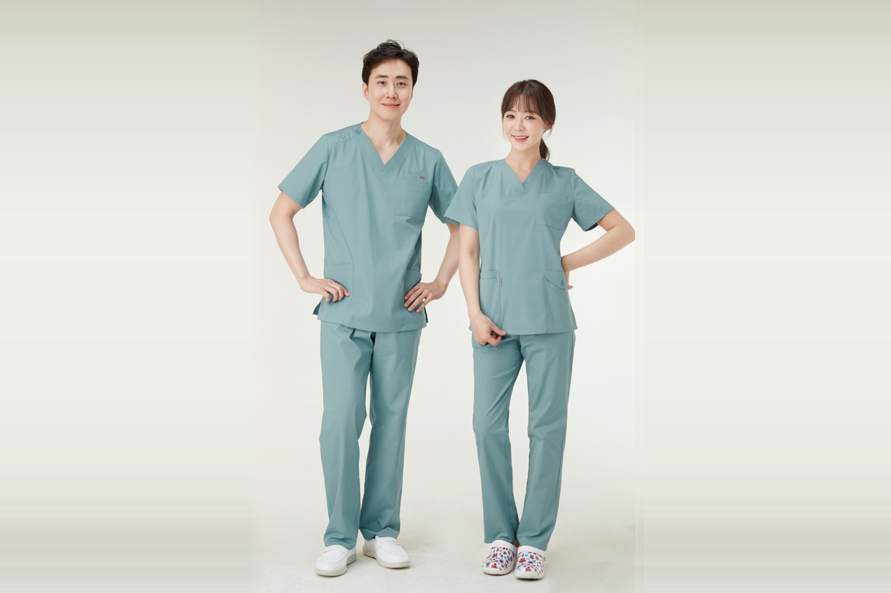 牙醫診所制服推薦 ST-509女款與ST-510男款醫療制服